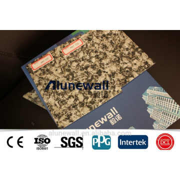 Alufenewall verschiedene Arten von Aluminium-Verbundplatten A2 B1 Klasse feuerfest ACP-Platten Wand Baumaterial